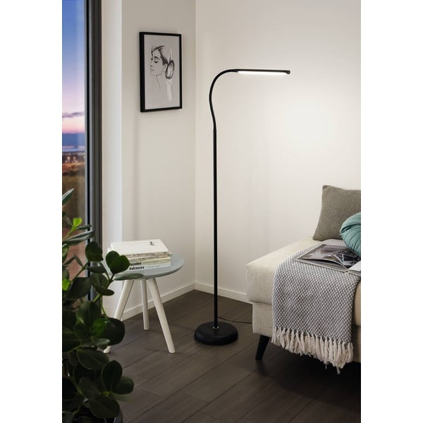 Lampadar negru LED (înălțime 130 cm) LAROA – EGLO-image-1