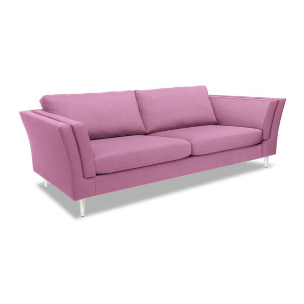 Canapea cu 3 locuri Vivonita Connor, roz