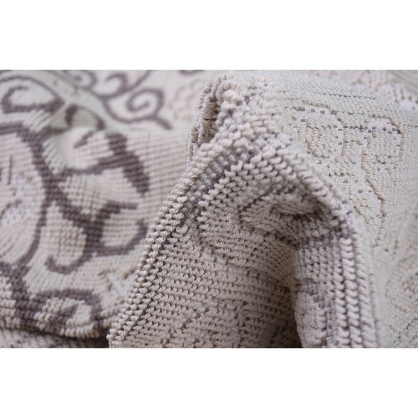 Covor din bumbac Vitaus Orkide, 80 x 150 cm, taupe-image-3