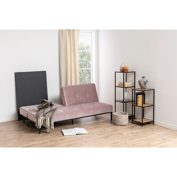 Canapea extensibilă Actona Perugia, roz-image-1