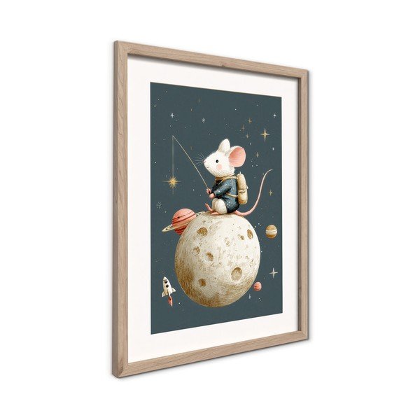 Tablou pentru copii 30x40 cm Astro Mouse – Styler-image-4