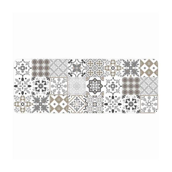 Covor tip traversă alb din PVC 45x120 cm Salou – douceur d'intérieur-image-2