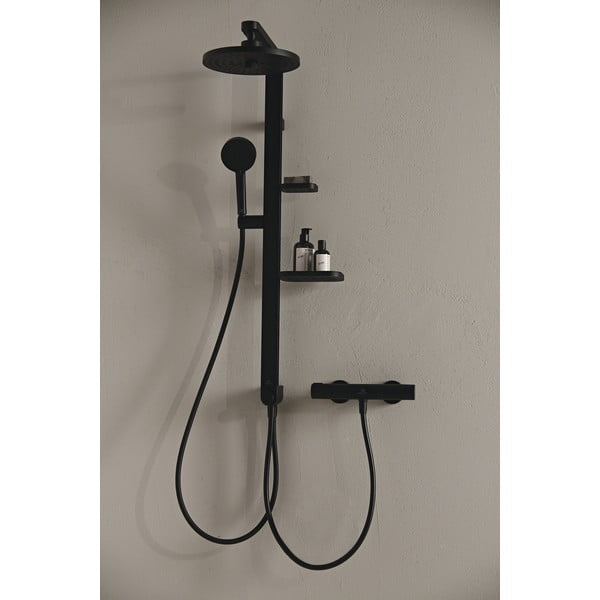 Set de duș negru mat din metal 110 cm ALU+ – Ideal Standard-image-1