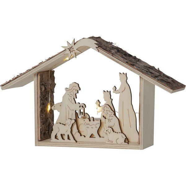 Decorațiune luminoasă maro  de  Crăciun Yuletide – Star Trading-image-2