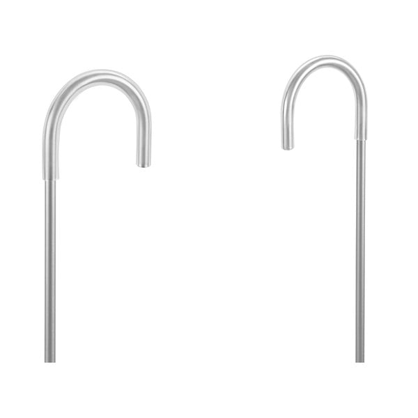 Raft pentru baie argintiu suspendat din oțel inoxidabil Origin – Metaltex-image-3