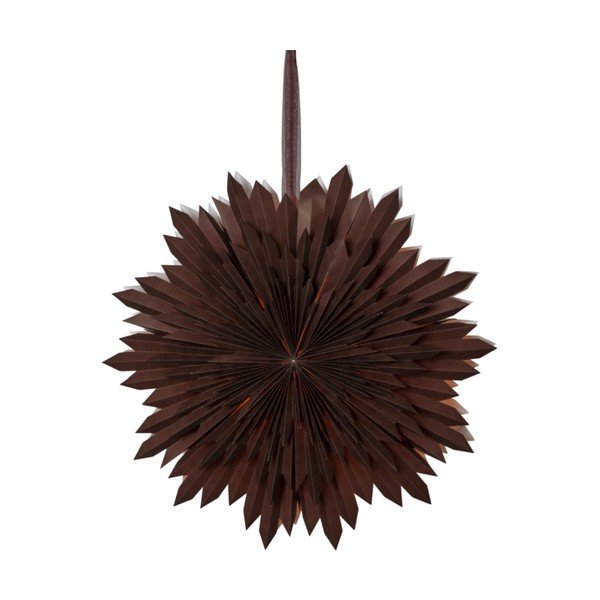 Decorațiune pentru Crăciun Star Trading Ice, maro, ø 60 cm-image-1