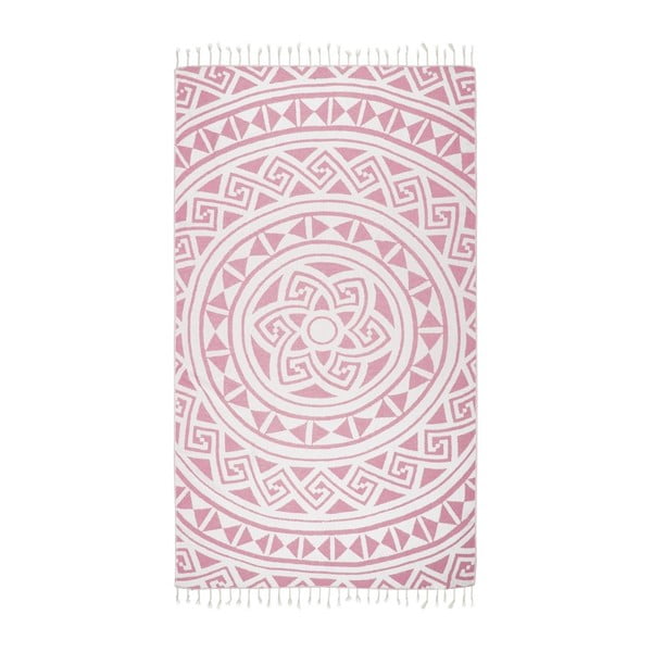 Prosop hammam Kate Louise Mirabelle, 165 x 100 cm, roz-image-2