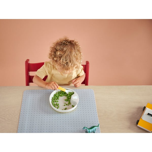 Linguri pentru copii albe/verde-deschis din plastic 2 buc. Little farm – Mepal-image-4