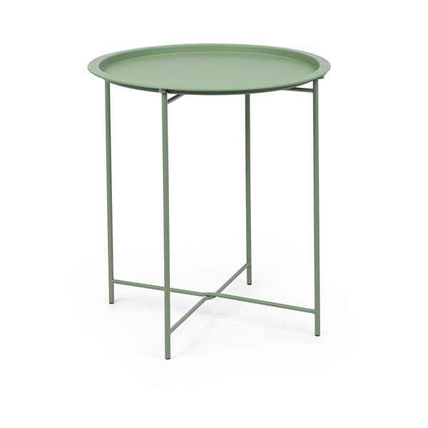 Măsuță de grădină rotundă din oțel ø 46 cm Austin – Bizzotto