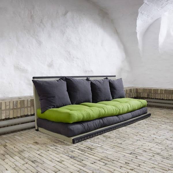 Canapea modulară Karup Chico Gray/Lime-image-1