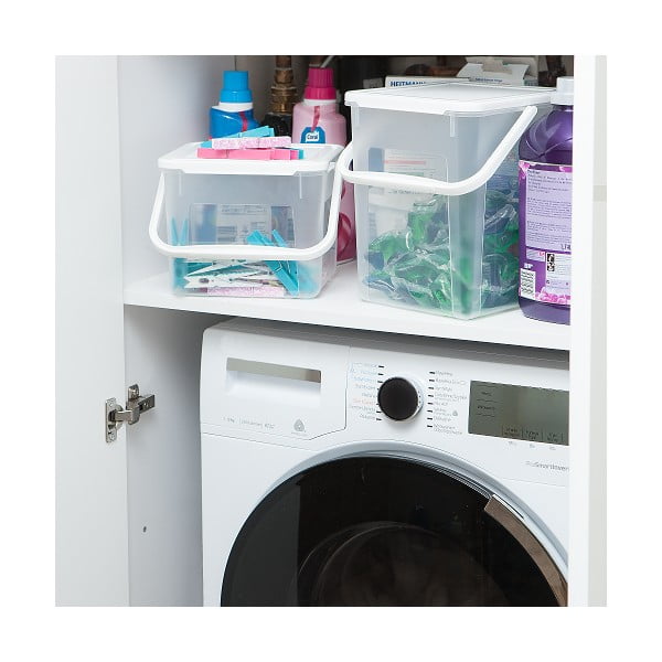 Cutie de depozitare din plastic cu capac – Rotho-image-1