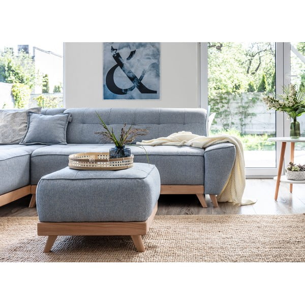 Taburet Miuform Dazzling Daisy, albastru deschis-image-4