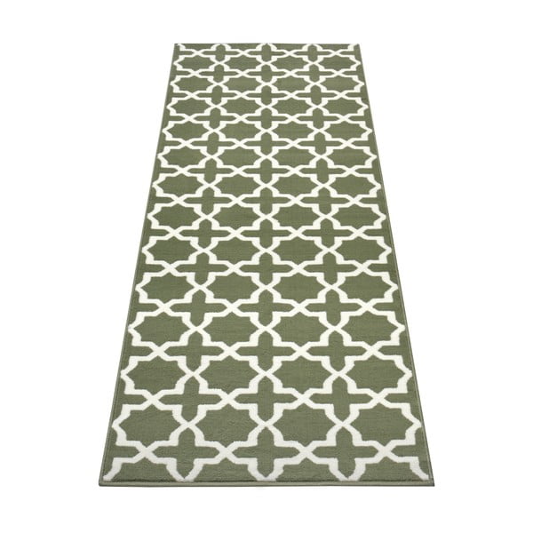 Covor tip traversă verde 300x80 cm Glam - Hanse Home-image-2