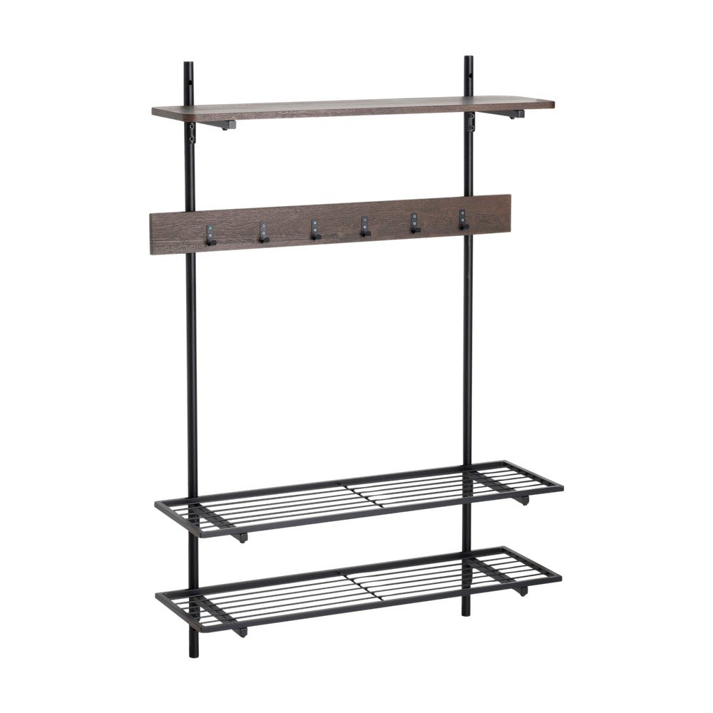 Set pentru hol maro din metal 100x150x25 cm Gilda – Ellos Home