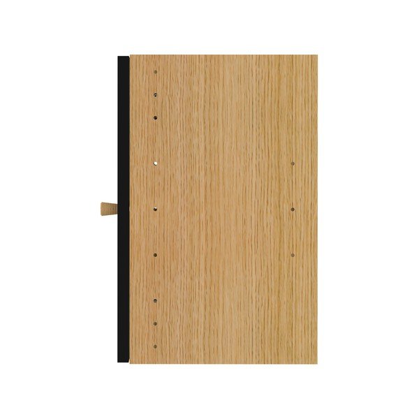 Modul cu uși pentru sistem de rafturi modulare negru 33x43,5 cm Z Cube - Tenzo-image-3