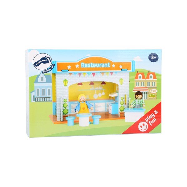 Restaurant din lemn pentru copii Legler Playhouse Restaurant-image-1