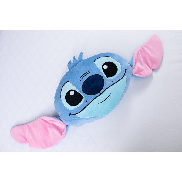 Pernă pentru copii din polar/fleece 41x32 cm Lilo and Stitch "Blue" – Jerry Fabrics-image-2