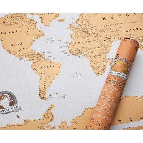 Hartă de răzuit Luckiest of London Original-image-1