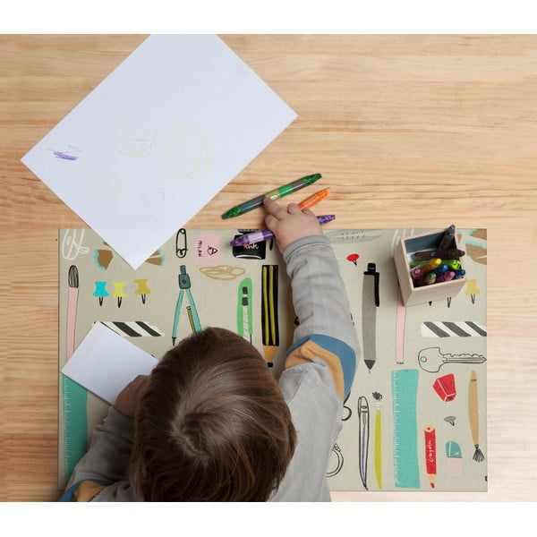 Protecție pentru masă sau birou Little Nice Things Workspace, 55 x 35 cm-image-1