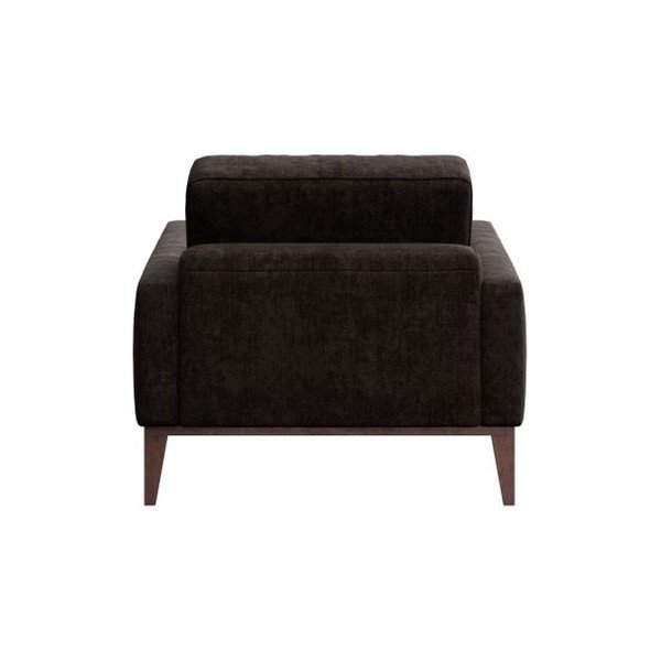 Fotoliu MESONICA Musso Tufted, maro închis-image-2