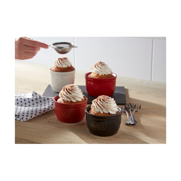Formă ramekin din ceramică Emile Henry N°10, ⌀ 10 cm, roșu-image-4
