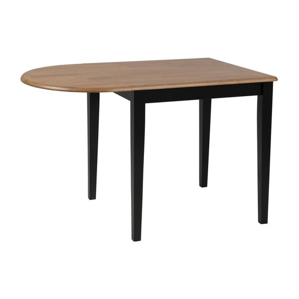 Masă pliantă cu picioare negre Actona Brisbane Oval