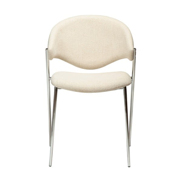 Scaun de dining crem tapițat Zone – DAN-FORM Denmark-image-2