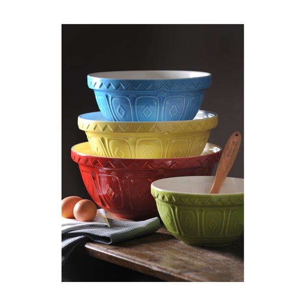 Bol din gresie Heart Red,  ⌀ 29 cm, roșu-image-2