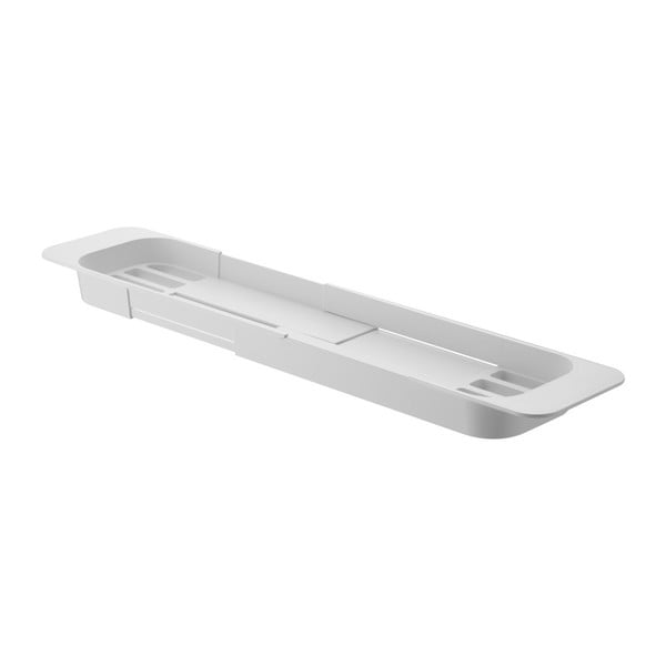 Raft reglabil pentru cadă YAMAZAKI Tower, alb-image-4