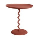 Măsuță auxiliară rotundă din metal ø 40 cm Zig Zag – Leitmotiv