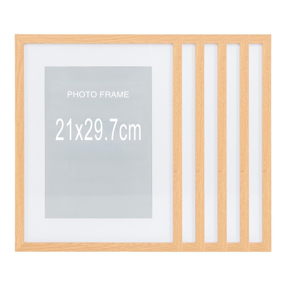 Rame în culoare naturală 5 buc. 21x30 cm Marbella – House Nordic