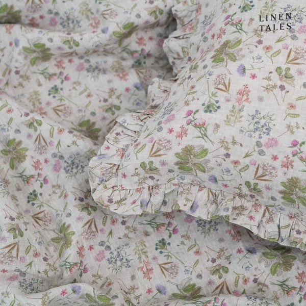 Față de pernă din in 40x40 cm Botany 2 – Linen Tales-image-1