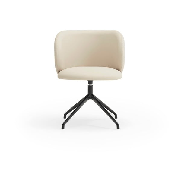 Scaun de sufragerie bej tapițat Mogi – Teulat-image-1