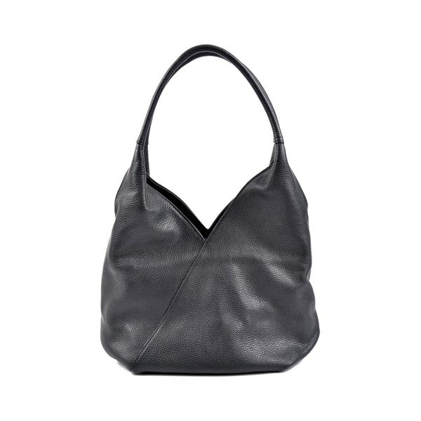 Geantă din piele Roberta M Mola, negru-image-3