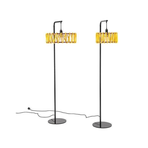 Lampadar EMKO Macaron, negru - galben, mic-image-3