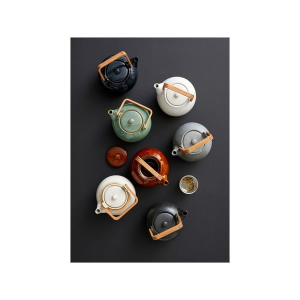 Ceainic chihlimbar cu filtru din ceramică 1,2 l Gastro Amber – Bitz-image-4