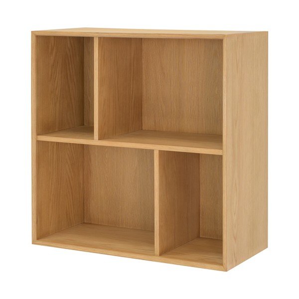 Sistem modular de rafturi cu aspect de lemn de stejar 70x70 cm Z  – Tenzo-image-2