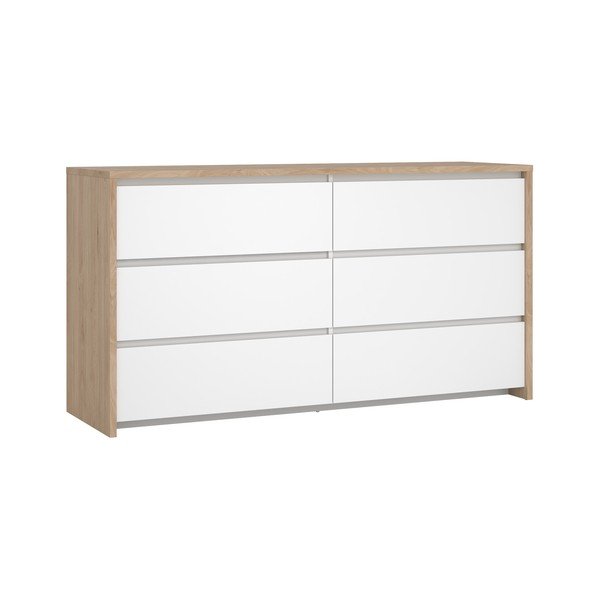 Comodă albă 157x84x48 cm Next – Tvilum