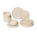 Set de 12 vase din gresie crem Bonami Selection  Malia