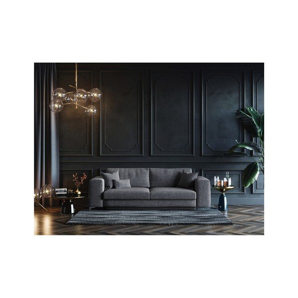 Canapea extensibilă devichy Rothe, 256 cm, gri închis-image-3