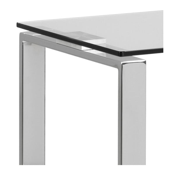 Masă tip consolă cu blat din sticlă Actona Katrine-image-4