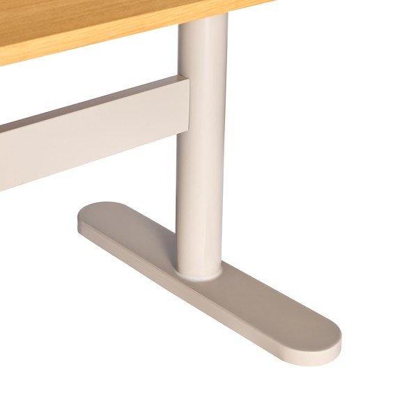Birou cu blat cu aspect de lemn de stejar 90x190 cm Tona – Hübsch-image-4