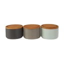 Recipiente 3 buc. din piatră pentru alimente Fenwick – Premier Housewares