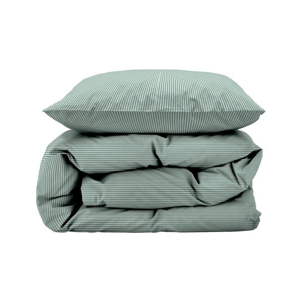 Lenjerie de pat verde-deschis din bumbac pentru pat de o persoană 140x200 cm Cheerful – Södahl-image-2