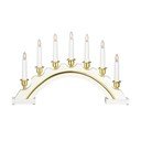 Decorațiune luminoasă de Crăciun albă/aurie Celine – Markslöjd
