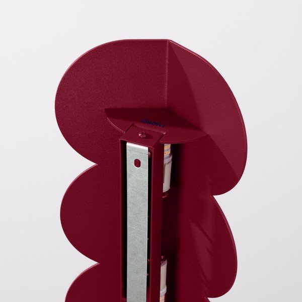 Aplică de perete burgundy din aluminiu BISCUIT – Thoro-image-4