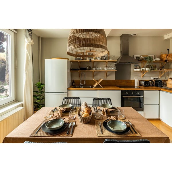 Suport pentru farfurii din ratan 40x30 cm - Tiseco Home Studio-image-2