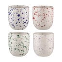 Căni din gresie alb 4 buc. 350 ml Carnival – Ladelle