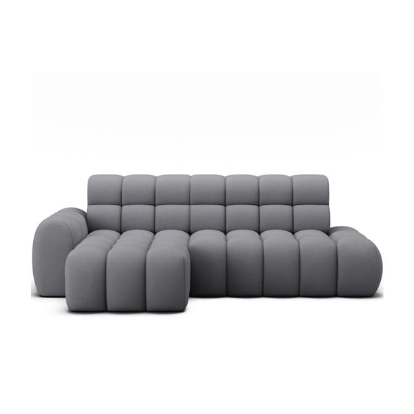 Colțar gri extensibil (cu colț pe partea stângă/cu șezlong) Ceedro – ELTAP