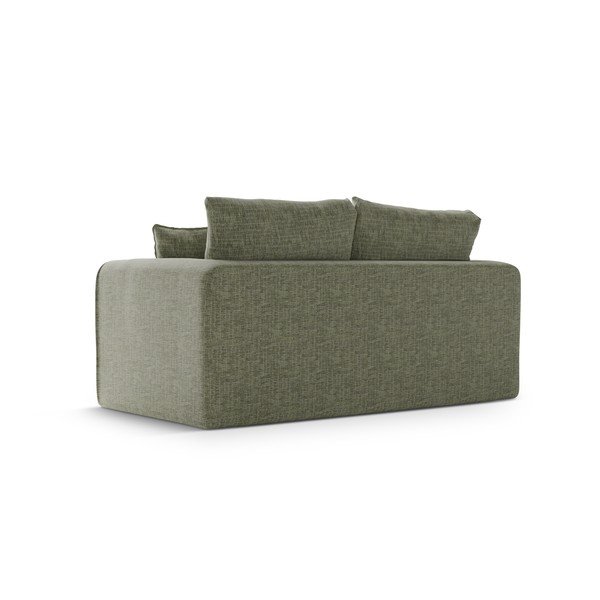 Canapea verde extensibilă 158 cm Lido – Micadoni -image-3